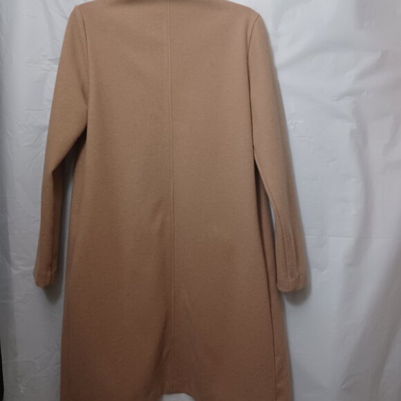 JOIE LIGHTWEIGHT OPEN FRONT LONGLINE SHAWL COLLAR TRENCH COAT STYLE JACKET - Picture 3 of 13